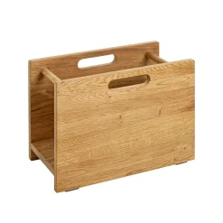 3S. x Home Porte revues en bois de chêne huilé Sale