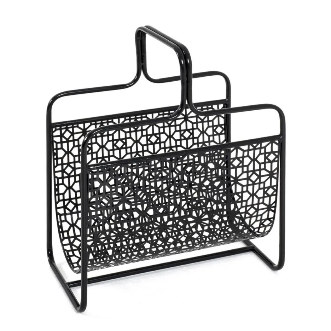 3S. x Home Porte revues en Métal laqué Noir