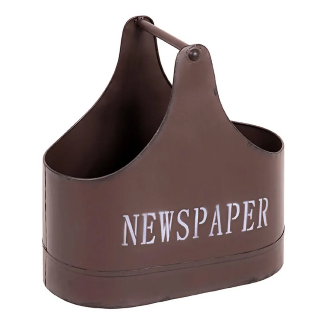 3S. x Home Porte revues marron NEWSPAPER Sale