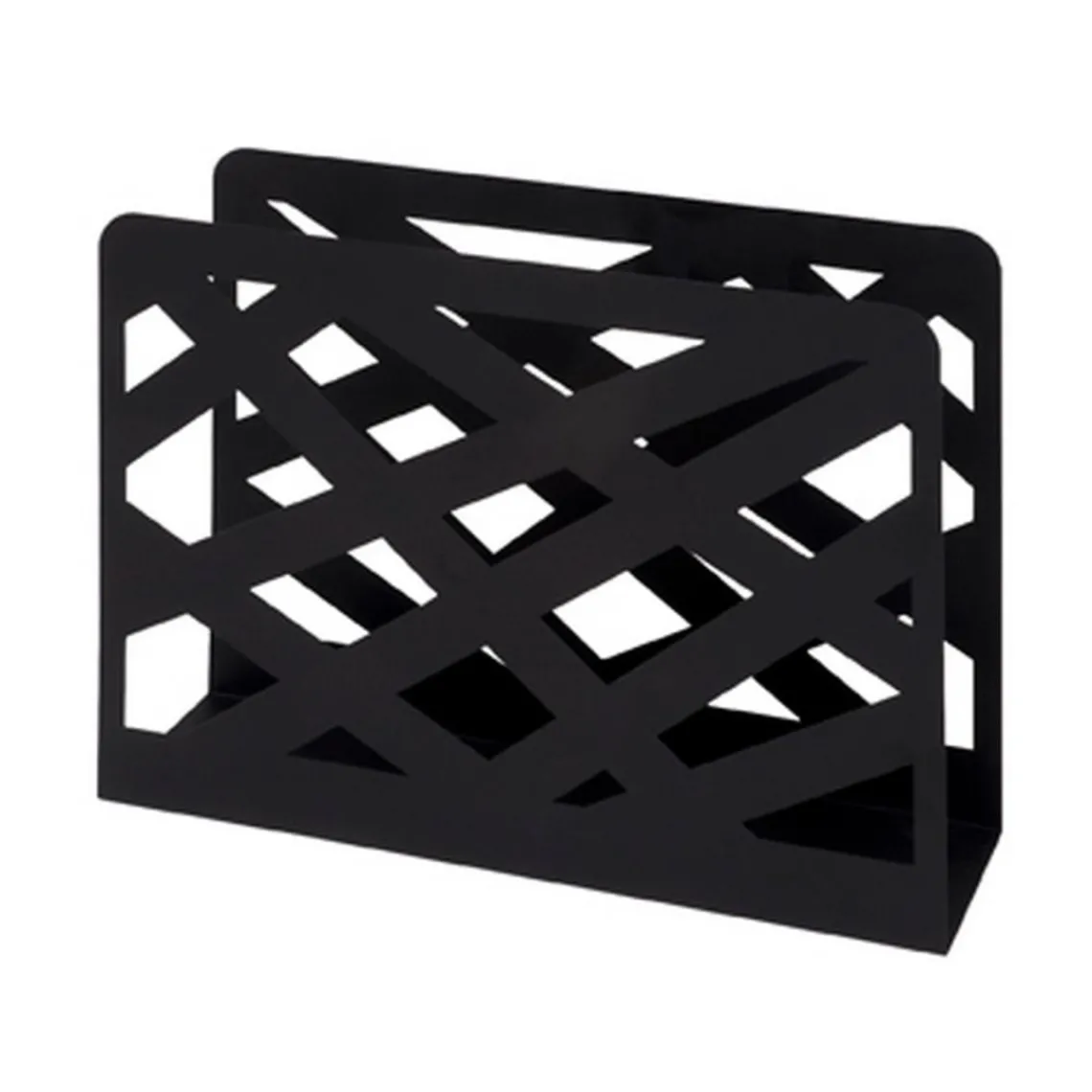 3S. x Home Porte revues noire en métal