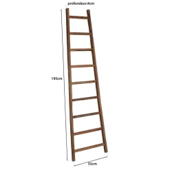 Macabane Porte serviettes haut SIXINE Discount