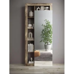 3S. x Home Porte-manteau 2 portes avec miroir Discount