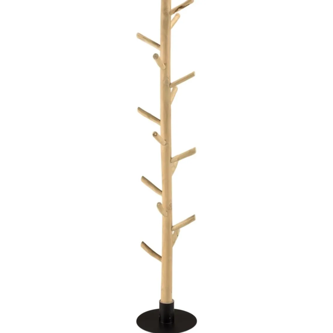 Macabane Porte-manteau multibranches en Teck naturel WILL Beige Sale