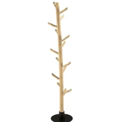 Macabane Porte-manteau multibranches en Teck naturel WILL Beige Sale