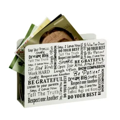 3S. x Home Portes revue en métal blanc laqué New