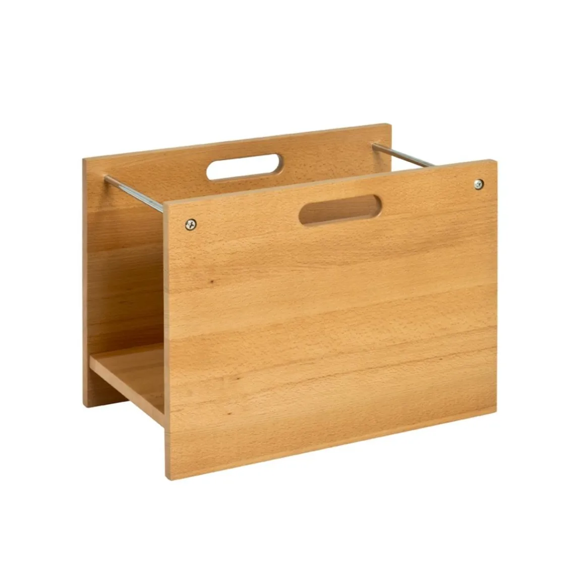 3S. x Home Portes revues marron en bois et métal Discount