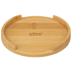 3S. x Home Pot à ustensiles couvercle bambou Blanc New