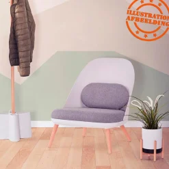 ALTEREGO Pot de fleurs intérieur 'MARGERIT' blanc design Discount