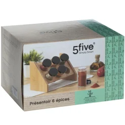 3S. x Home Pot d’épices en Bambou New