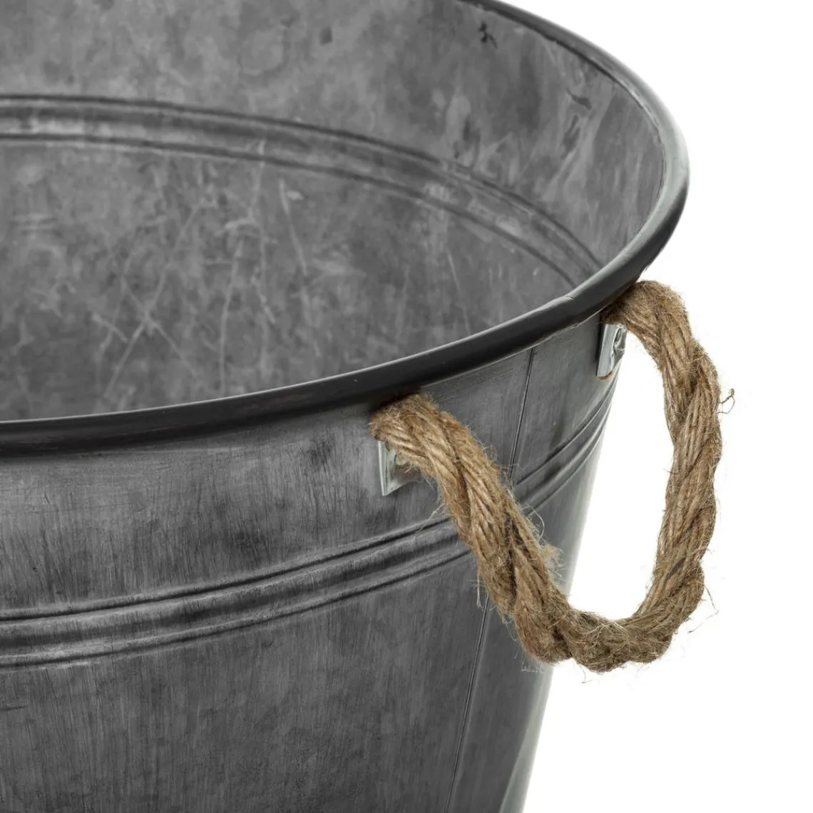 3S. x Home Pot Zinc D 37,5 H 30,5 Outlet