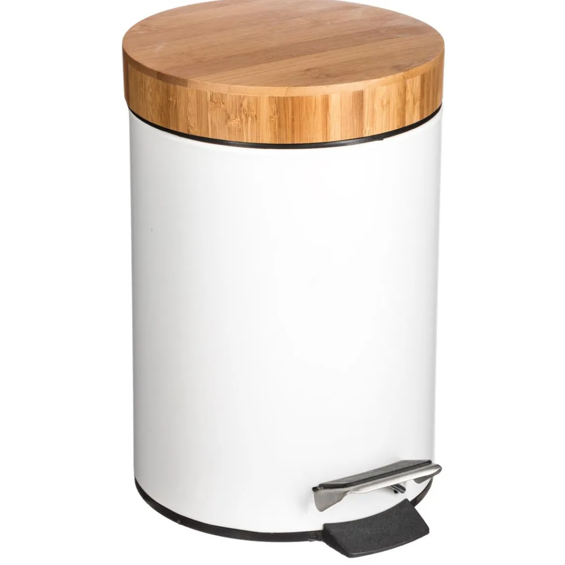 3S. x Home Poubelle à couvercle bambou 3L Sale