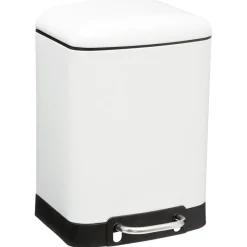 3S. x Home Poubelle blanche Ariane 6Lvoir Discount