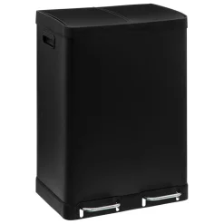 3S. x Home POUBELLE DE TRI 30L+30L NOIR ARIANE Outlet