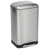 3S. x Home Poubelle 20L en inox New