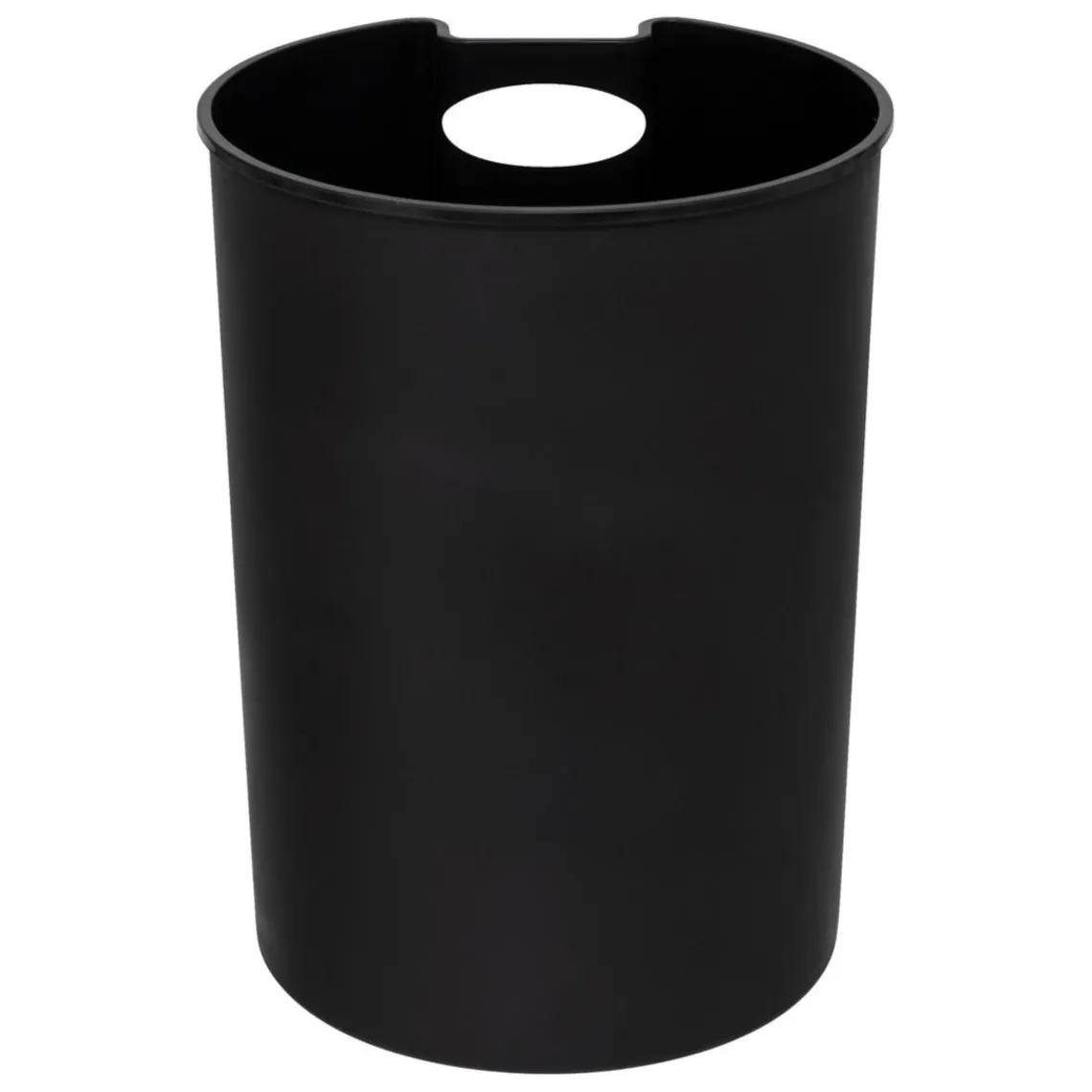 3S. x Home Poubelle métal et inox noir Delta Outlet