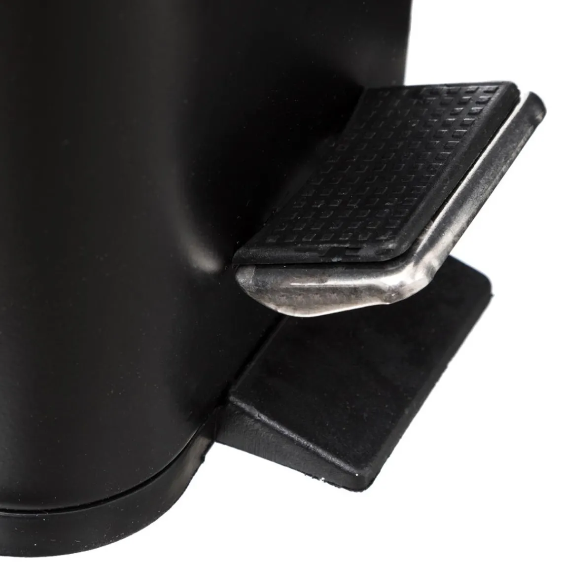 3S. x Home Poubelle rectangulaire 5l noir Mat Discount