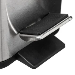 3S. x Home Poubelle rectangulaire Mat en inox Discount