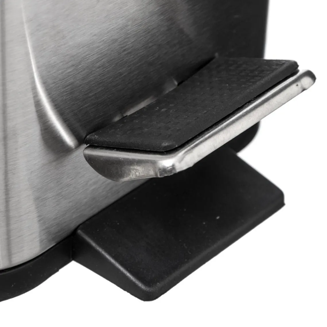 3S. x Home Poubelle rectangulaire Mat en inox Discount