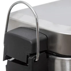 3S. x Home Poubelle rectangulaire Mat en inox Discount