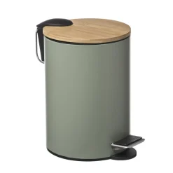 3S. x Home Poubelle Soft Close Trio Kaki 3 l