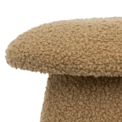 3S. x Home Pouf bouclette enfant Zopi marron Clearance