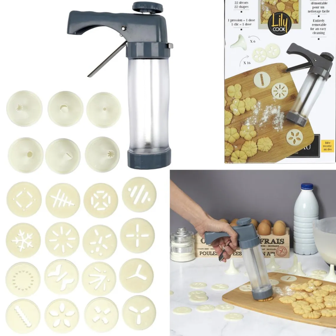 3S. x Home Presse À Gâteau Manuelle M12 Sale