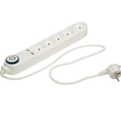 3S. x Home Prise électrique 5 terres et 2 USB Outlet