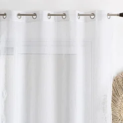 3S. x Home Px voilage en etamine ASTORIA - Blanc Clearance