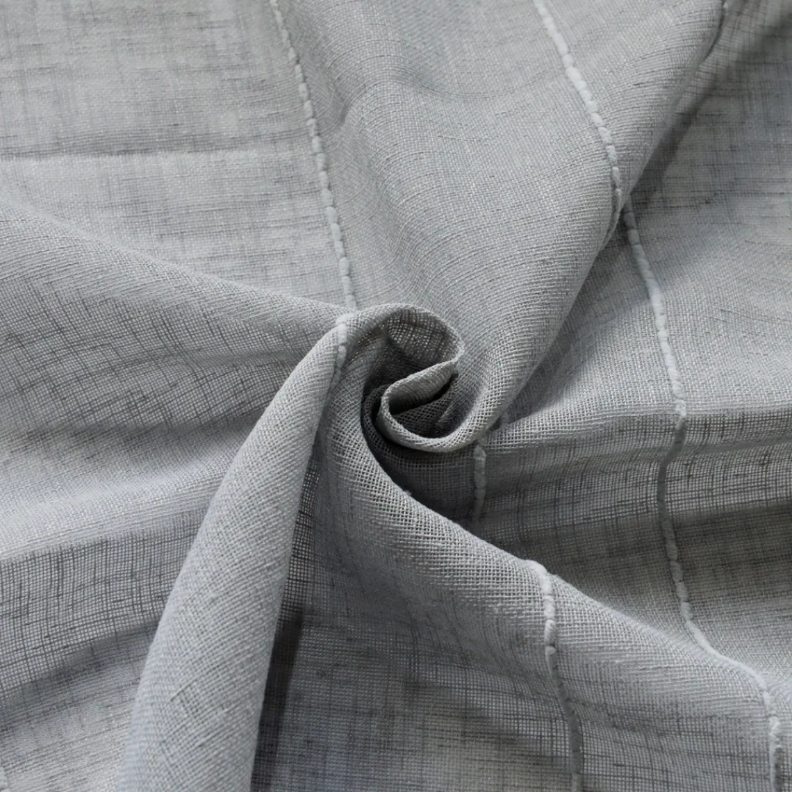 3S. x Home Px voilage en etamine 140x260 SPIRIT- Gris Clearance