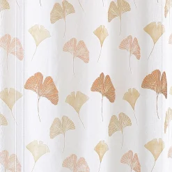 3S. x Home Px voilage etamine imprime 140x240 BILOBA - Terracotta Discount