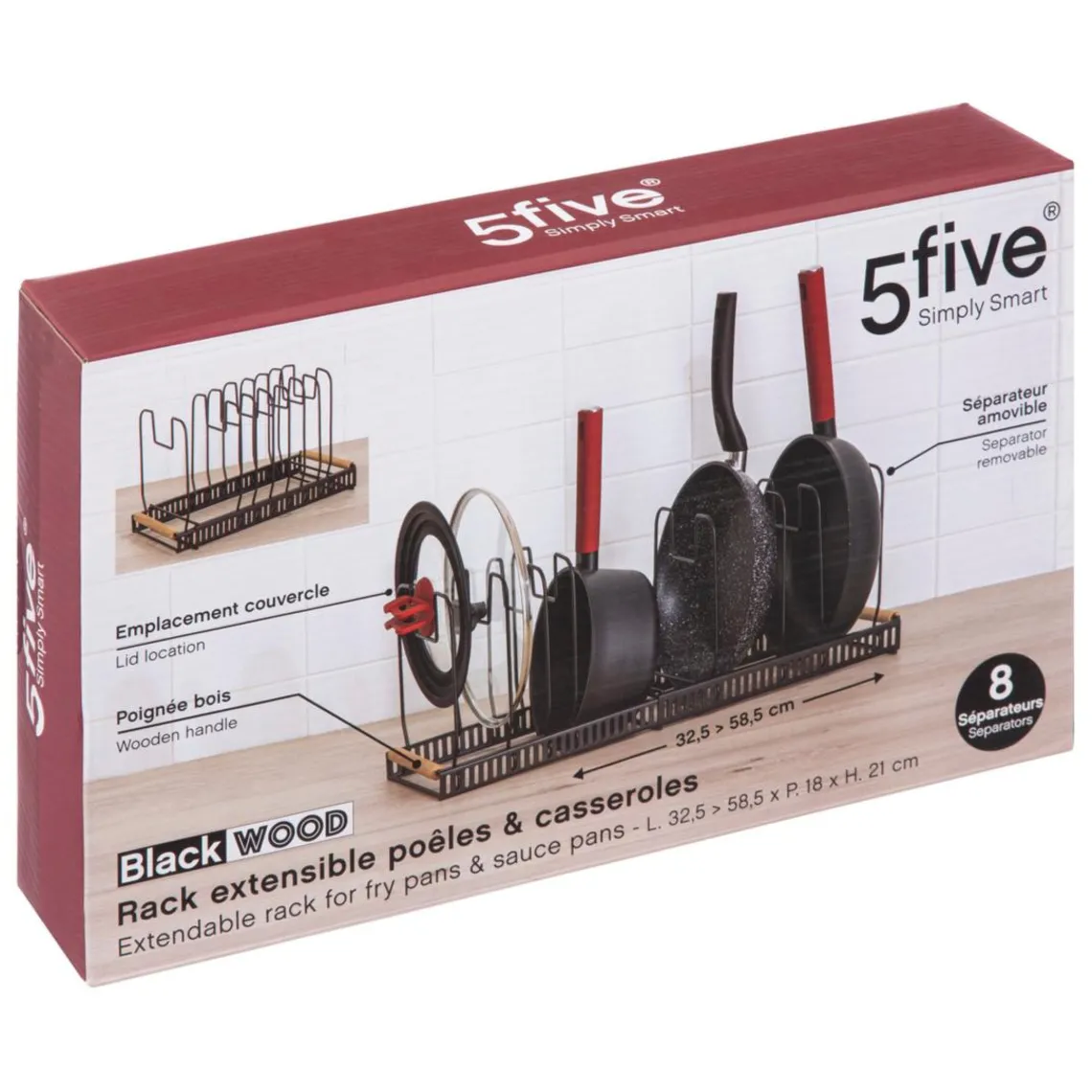 3S. x Home Rack extensible poêles/casseroles Online