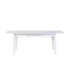 3S. x Home Rallonge De Table WESTERLAND Blanc Best