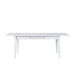 3S. x Home Rallonge De Table WESTERLAND Blanc Best