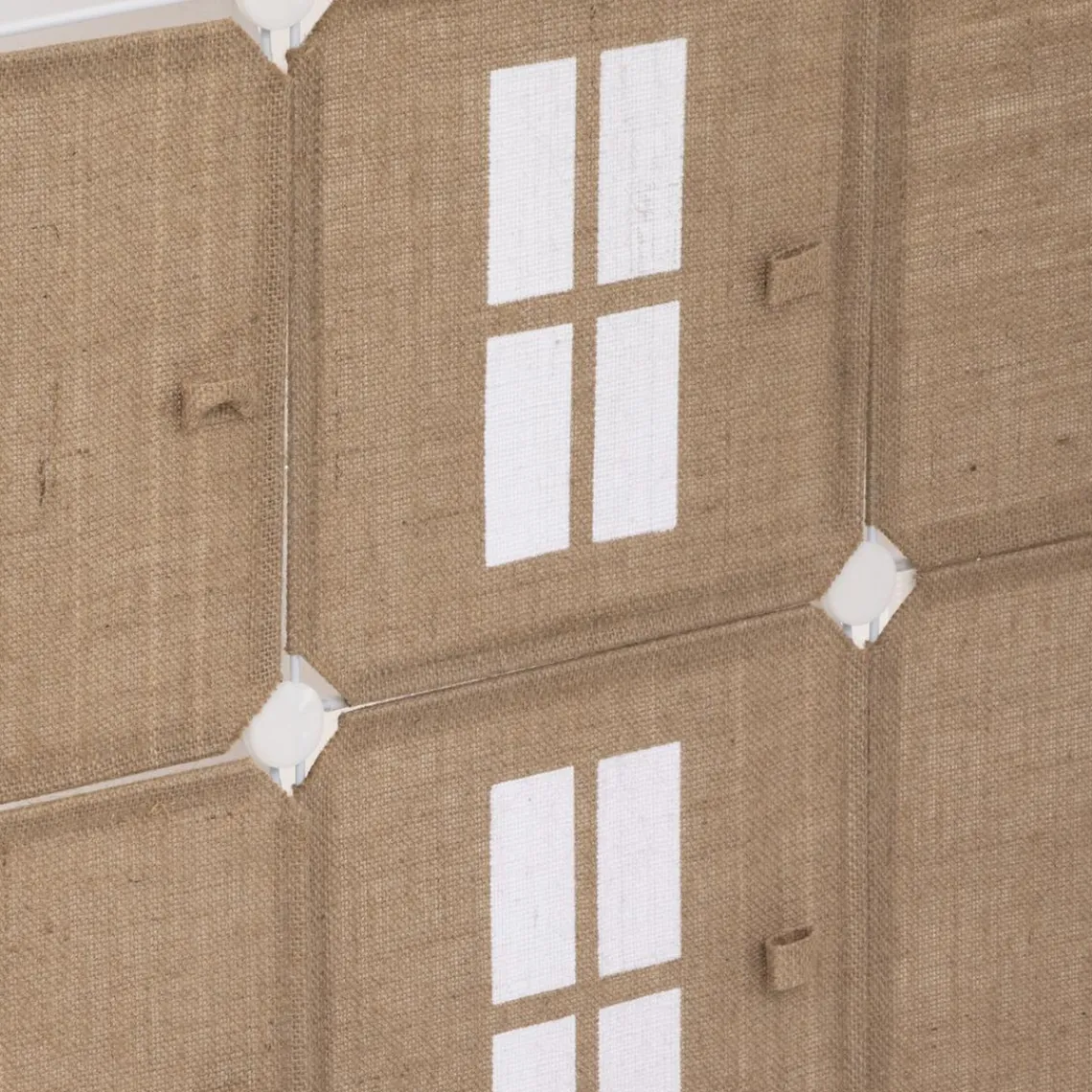 3S. x Home Rangement château beige en jute Hot