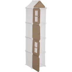 3S. x Home Rangement en colonne en jute
