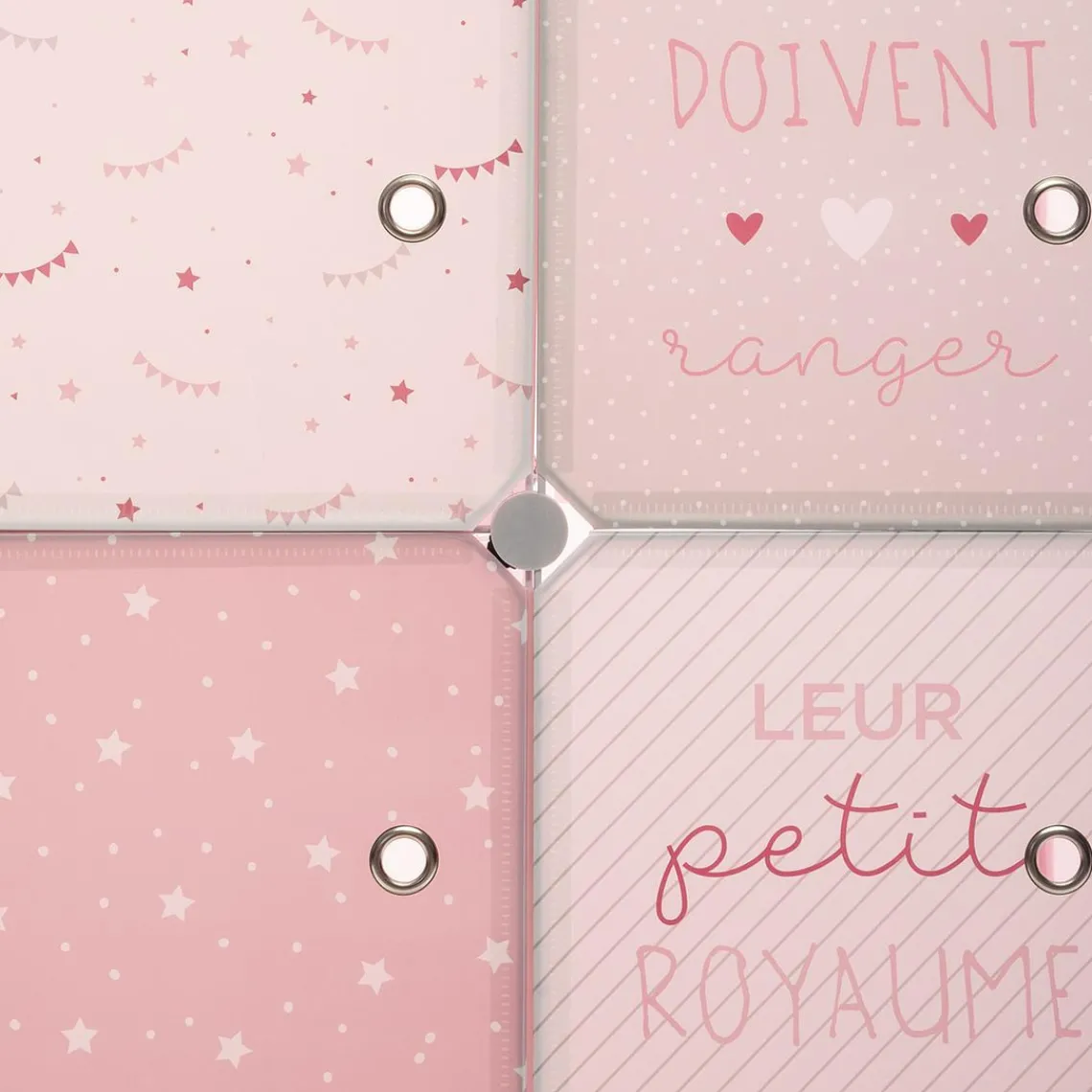 3S. x Home Rangement Penderie Rose Online