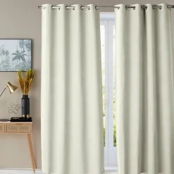 Becquet Rideau INTIME en polyester Ivoire New