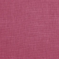 Becquet Rideau à oeillets unis occultants thermiques aspect chambray - Rose Hot