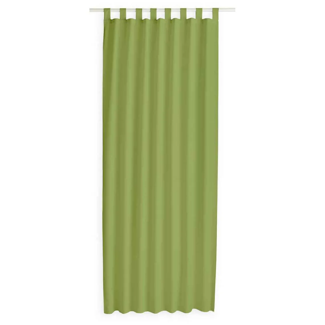Today Rideau à Pattes 140 x 260 cm Polyester Uni Bambou Online
