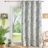 3S. x Home Rideau ameublement jacquard 140x260 RIO - bleu Outlet