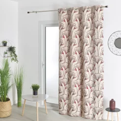 3S. x Home RIDEAU AMEUBLEMENT JACQUARD--140X260 Bordeaux Hot