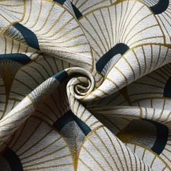 3S. x Home Rideau ameublement jacquard 140x260 CLUBY - ocre Clearance