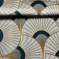 3S. x Home Rideau ameublement jacquard 140x260 CLUBY - ocre Clearance