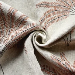 3S. x Home Rideau ameublement jacquard 140x260 ANTA - Terracotta Hot