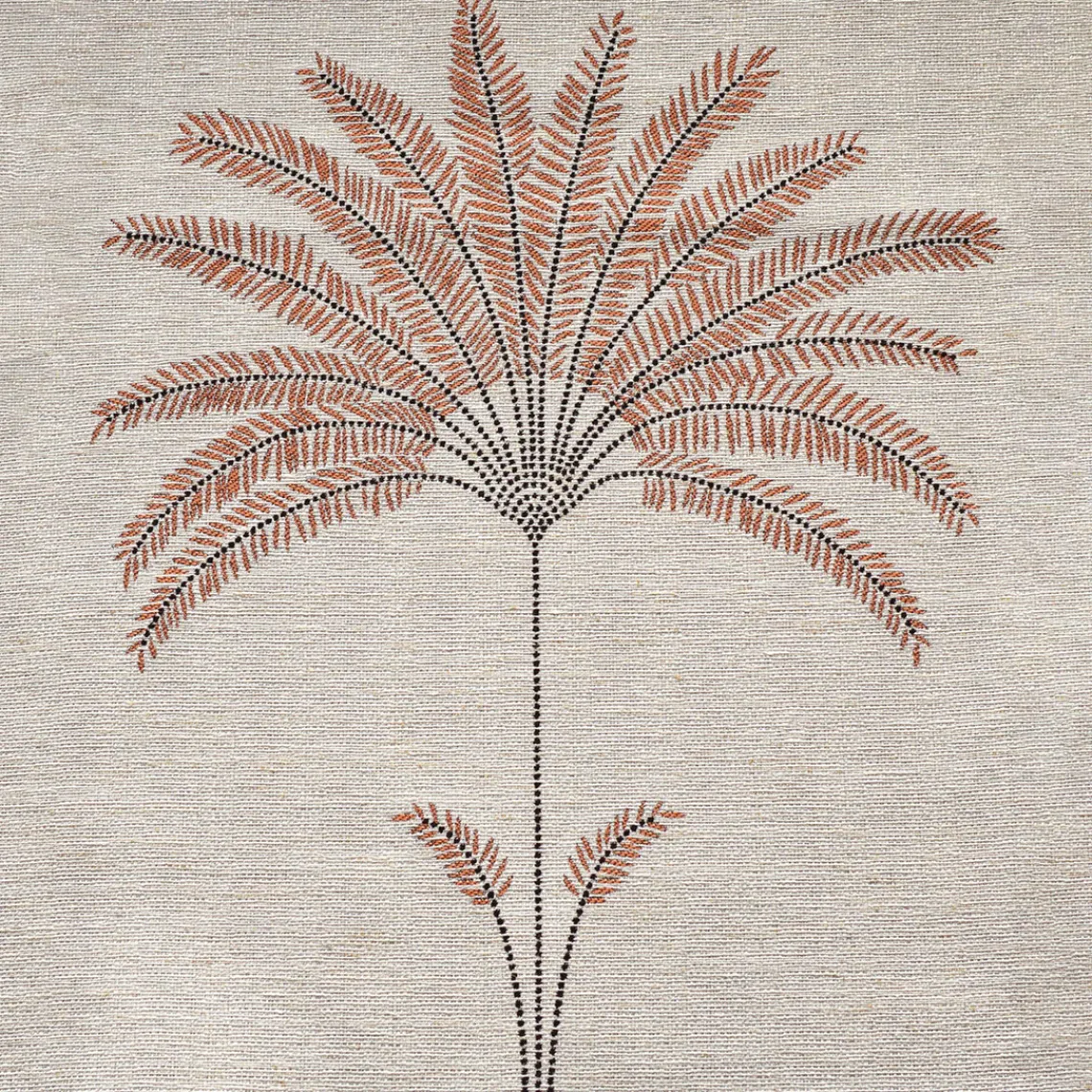 3S. x Home Rideau ameublement jacquard 140x260 ANTA - Terracotta Hot