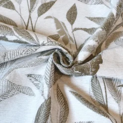 3S. x Home Rideau ameublement jacquard chenille 140x260 VEDILLIA - blanc Outlet