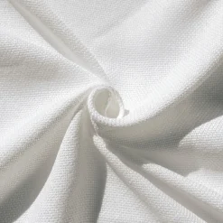 3S. x Home Rideau ameublement uni natte 140x260 NATURO - Blanc Sale