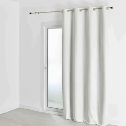 3S. x Home Rideau d'Ameublement Occultant Naturel 140X260 cm NOCTURNE Beige