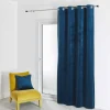 3S. x Home Rideau d'Ameublement Uni Navy 135X260 cm VELOURS Outlet