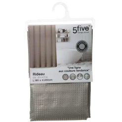 3S. x Home Rideau de Douche Nid d'Abeille voir Discount